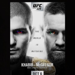 Khabib Vs Mcgregor The World Is Watching Fight Poster Ultimate Fightin