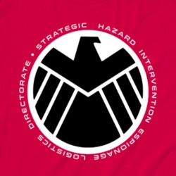 Strategic Hazard Intervention Shield Comic Book Fan Tanktop Tanktop