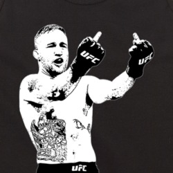 Justin Gaethje Flipping The Bird Mixed Martial Artist Fan Tanktop Tank