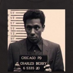 Chuck Berry Mug Shot Legendary Musician Fan Tanktop Tanktop
