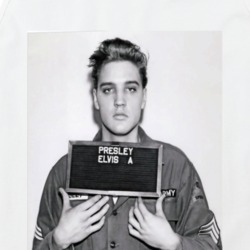 Elvis Presley Army Induction Mug Shot Legendary Singer Musician Fan Ta