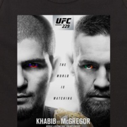 Khabib Vs Mcgregor The World Is Watching Fight Poster Ultimate Fightin