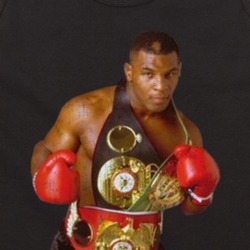 Mike Tyson Boxing Championship Belts Distressed Look Fan Tanktop Tankt