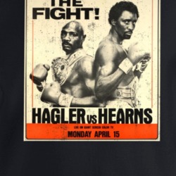 Thomas Hearns Vs Marvin Hagler The Fight Vintange Look Fight Poster Bo