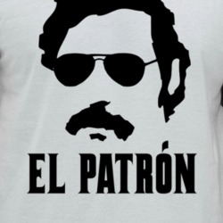 El Patron Pablo Escobar Mexican Drug Lord Raglan T Shirt T Shirt