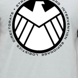 Strategic Hazard Intervention Shield Comic Book Fan Raglan T Shirt T S