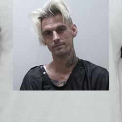 Aaron Carter Mug Shot Popular Singer Fan Raglan T Shirt T Shirt