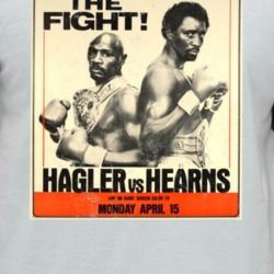 Thomas Hearns Vs Marvin Hagler The Fight Vintange Look Fight Poster Bo