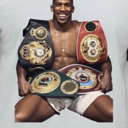 Anthony Joshua World Heavyweight Boxing Champion Fan Raglan T Shirt T 
