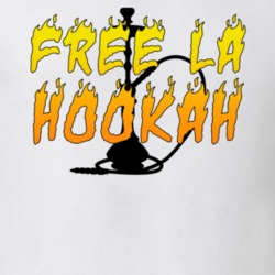 Free La Hookah Bad Bunny Hookah Smokers T Shirt T Shirt