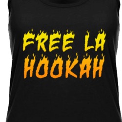Free La Hookah Bad Bunny La Romana Video Music Fan Ladies Tank Top T S