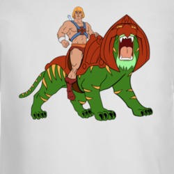 He-man And Battlecat Masters Of The Universe Favorite Characters Fan L