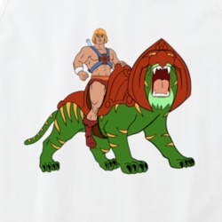 He-man And Battlecat Masters Of The Universe Favorite Characters Fan T
