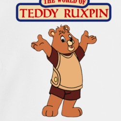 The World Of Teddy Ruxpin Popular 80s Childrens Teddy Bear Crewneck Sw