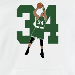 Paul Pierce 34 Legendary Boston Basketball Player Fan Hoodie