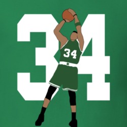 Paul Pierce 34 Legendary Boston Basketball Player Fan T Shirt