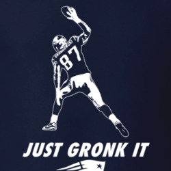 Rob Gronkowski Just Gronk It New England Football Fan T Shirt