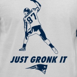 Rob Gronkowski Just Gronk It New England Football Fan Baseball Raglan 