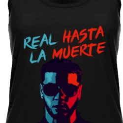 Anuel Real Hasta La Muerte Puerto Rican Rapper Music Fan Ladies T Shir
