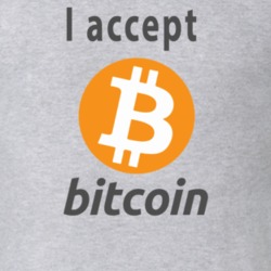 I Accept Bitcoin T Shirt