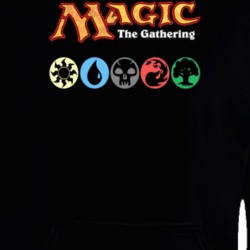 Magic The Gathering Ccg Mana Symbols Game Hoodie