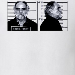 Tommy Chong Celebrity Stoner Mug Shot Fan T Shirt