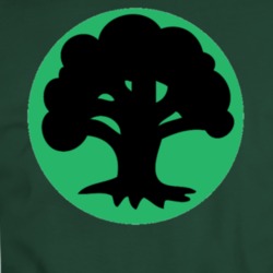 Magic The Gathering Green Mana Ccg Card Game T Shirt