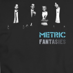 Metric Pop Music Band T Shirt