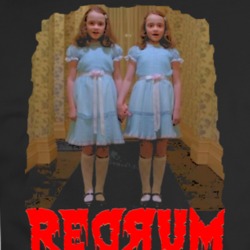 The Shining Horror Movie Book Redrum Twins T Shirt