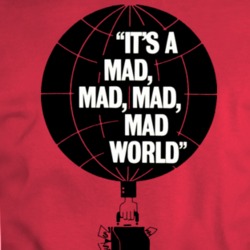 It's A Mad Mad Mad Mad World Classic Movie T Shirt