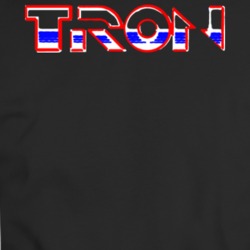 Tron Cult Movie Film Sci Fi Vintage Logo T Shirt