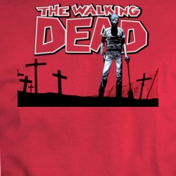 Walking Dead Zombie Comics T Shirt