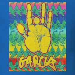 Jerry Garcia Trippy Retro Music Fan T Shirt