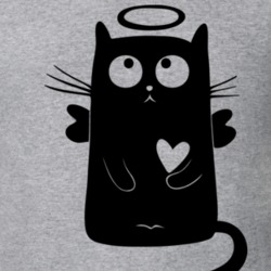 Angelic Cat Cool Gift T Shirt
