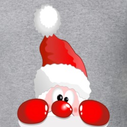 Cyberscooty Funny Santa Christmas Gift  T Shirt