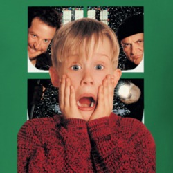 Home Alone 90s Christmas Movie Fan T Shirt