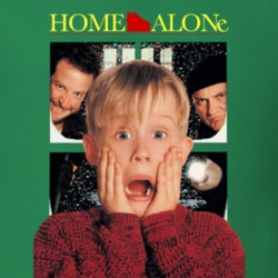 Home Alone 90s Christmas Movie Poster Fan T Shirt