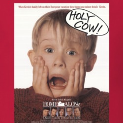 Home Alone Holy Cow 90s Christmas Movie Poster Fan T Shirt