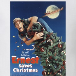Ernest Saves Christmas Movie Poster T Shirt
