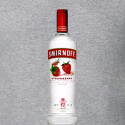 Smirnoff Vodka Infused With Strawberry Flavors Drink Gift T Shirt
