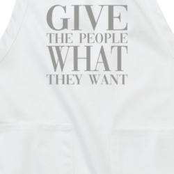 Give The People What They Want Quote Letters Cool Women Vogue Style  T