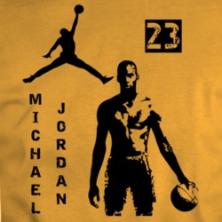Michael Jordan 23 Jumpman Air Basketball T Shirt