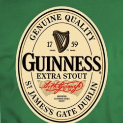 Guinness Extra Stout Beer Logo Drink Fan Men Gift T Shirt