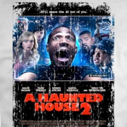 A Haunted House 2 Comedy Film Poster Aged Look T Shirt