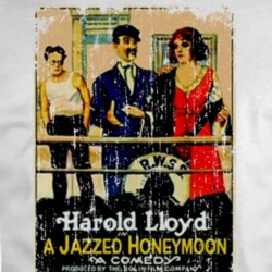 A Jazzed Honeymoon Comedy Film Poster Aged Look T Shirt