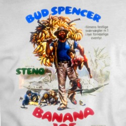 Banana Joe Comedy Film Poster Aged Look T Shirt