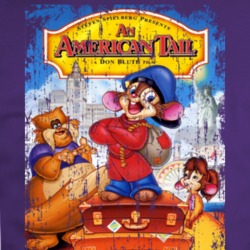 An American Tail Comedy Film Poster Aged Look T Shirt