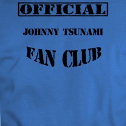 Official Johnny Tsunami Movie Fan Club T Shirt