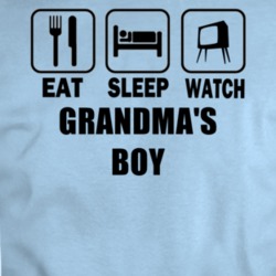 Eat Sleep Watch Grandma's Boy Movie T Shirt