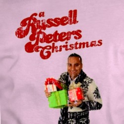 A Russell Peters Christmas Special Comedy Film Poster Aged Look T Shir